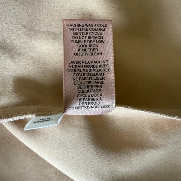 Philosophy Republic Duster Jacket Size Missing Faux Suede Leather Beige Long - Picture 9 of 10